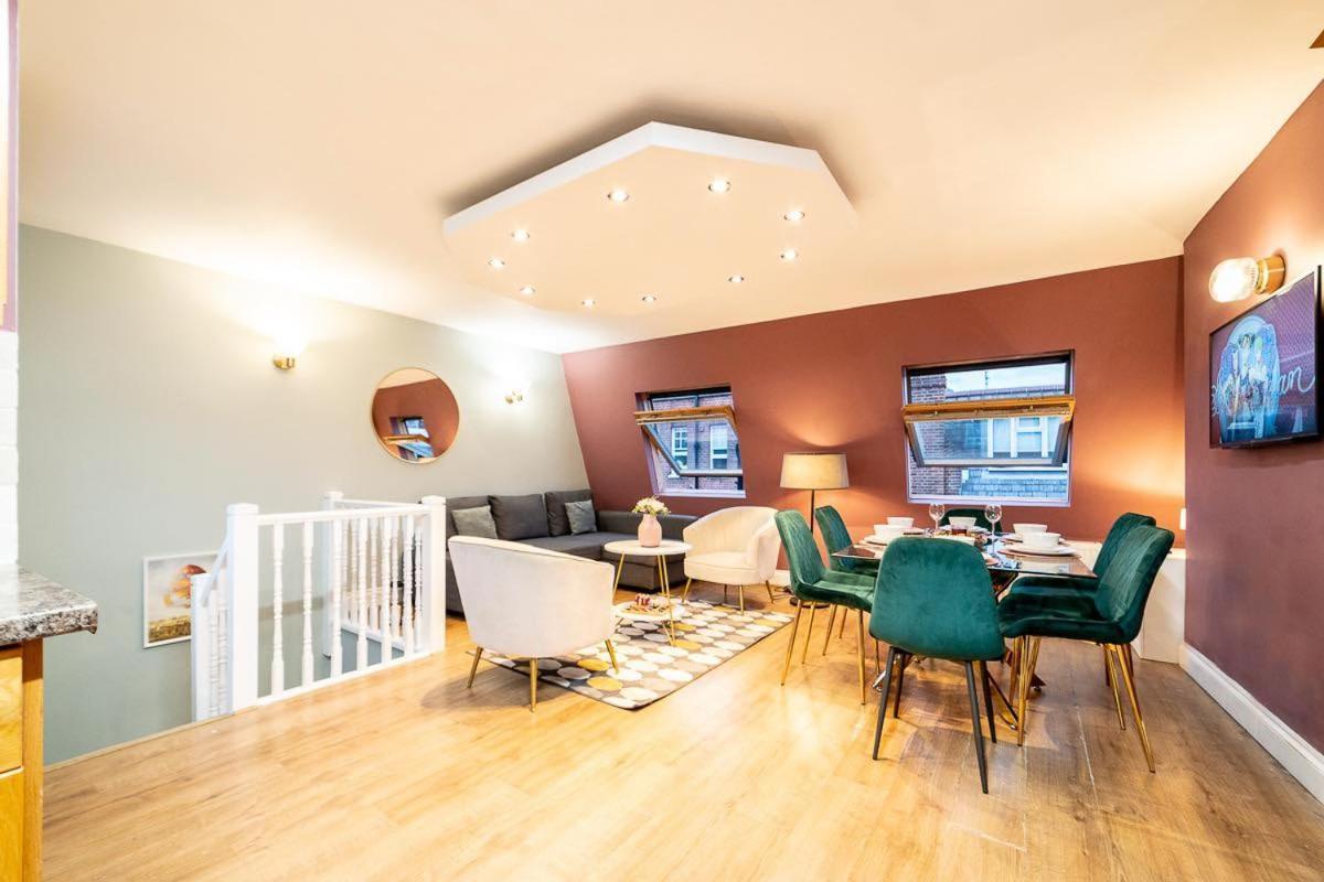［Covent Garden Penthouse］London Terrace Apartment Londres Exterior foto