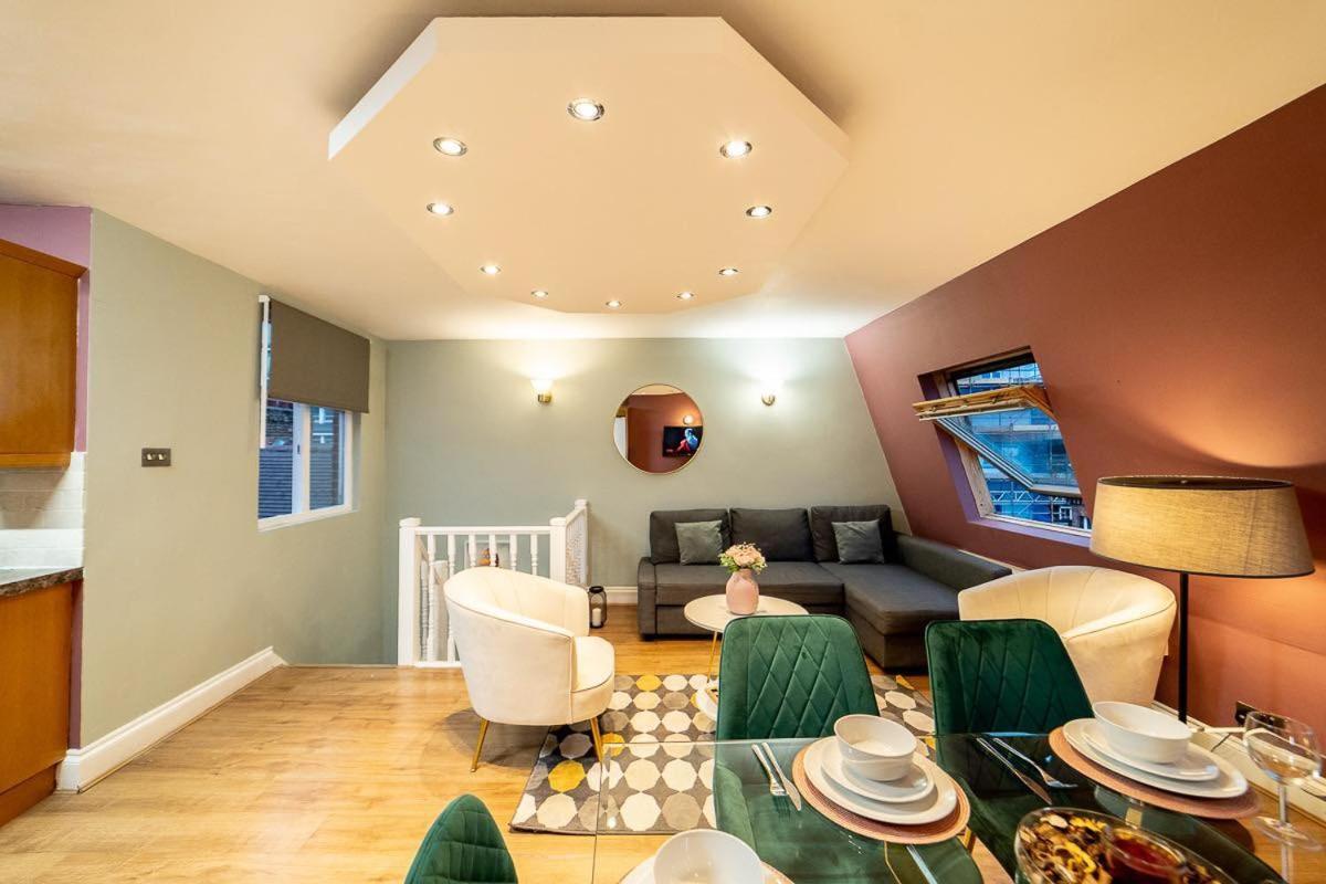［Covent Garden Penthouse］London Terrace Apartment Londres Exterior foto